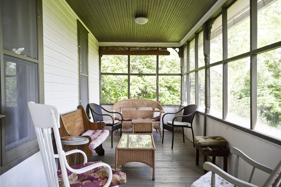 Screened Front Porch

