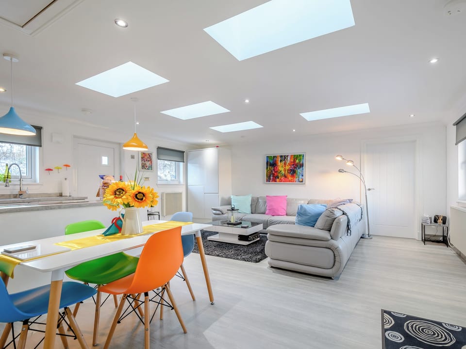 Open plan living space | Craigpark Lodge, Caldercruix, near Airdrie