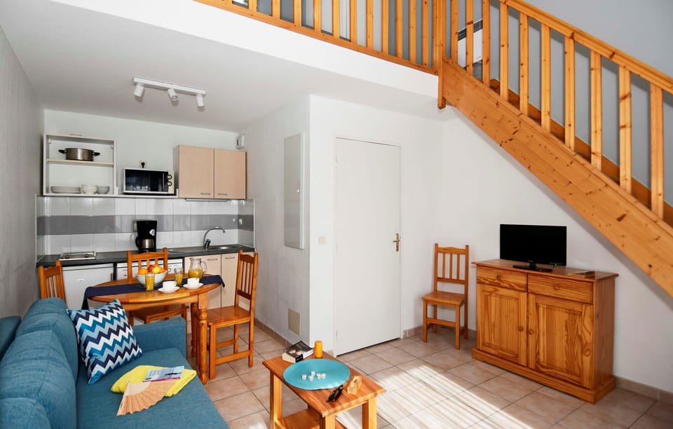 You will love the open living area.