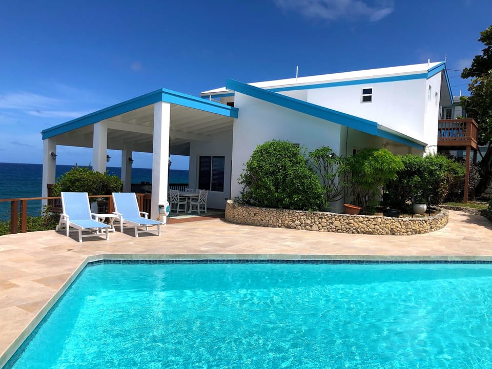 Beautiful oceanfront home, all for you!
