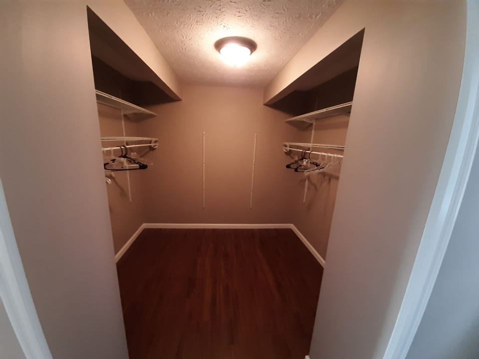 Master bedroom closet