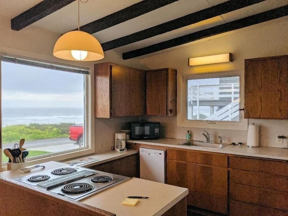 down draft electric range