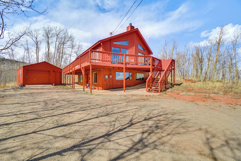 Fairplay Vacation Rental | 3BR | 2.5BA | 1,584 Sq Ft | Stairs Required