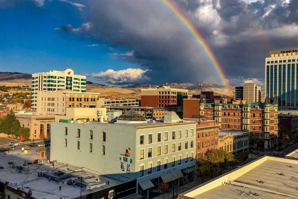 Rainbow over Boise