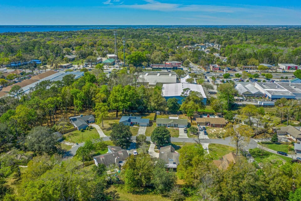 A few blocks from shopping and restaurants