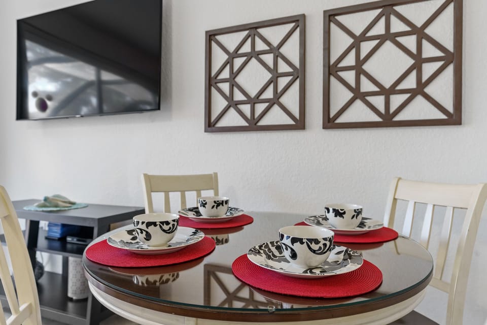 Modern decor for the family living room.