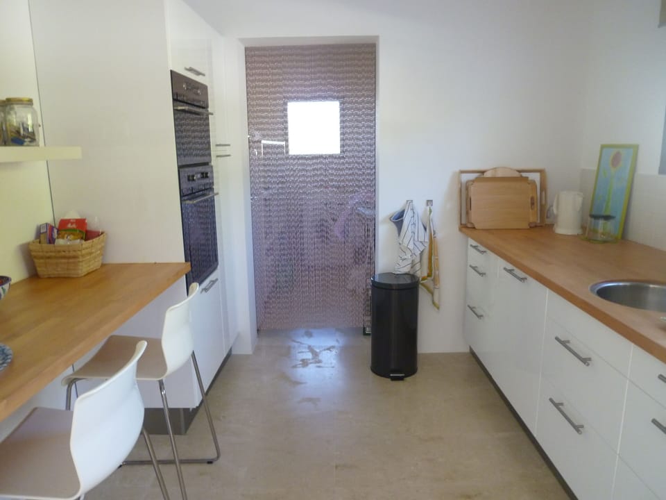kitchen plus storeroom