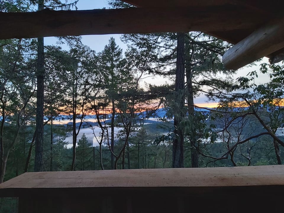 View from cookhouse/gazebo