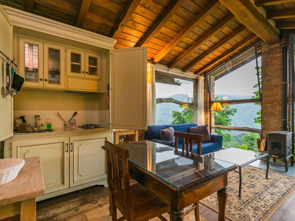 Furniture, Property, Cabinetry, Table, Countertop, Wood, Interior Design, Sink, Plant, Kitchen Sink