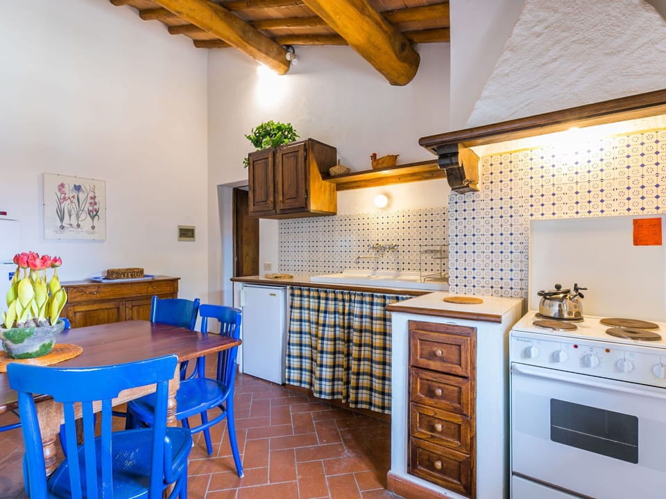 Furniture, Cabinetry, Property, Countertop, Blue, Table, Building, Wood, Interior Design, Floor