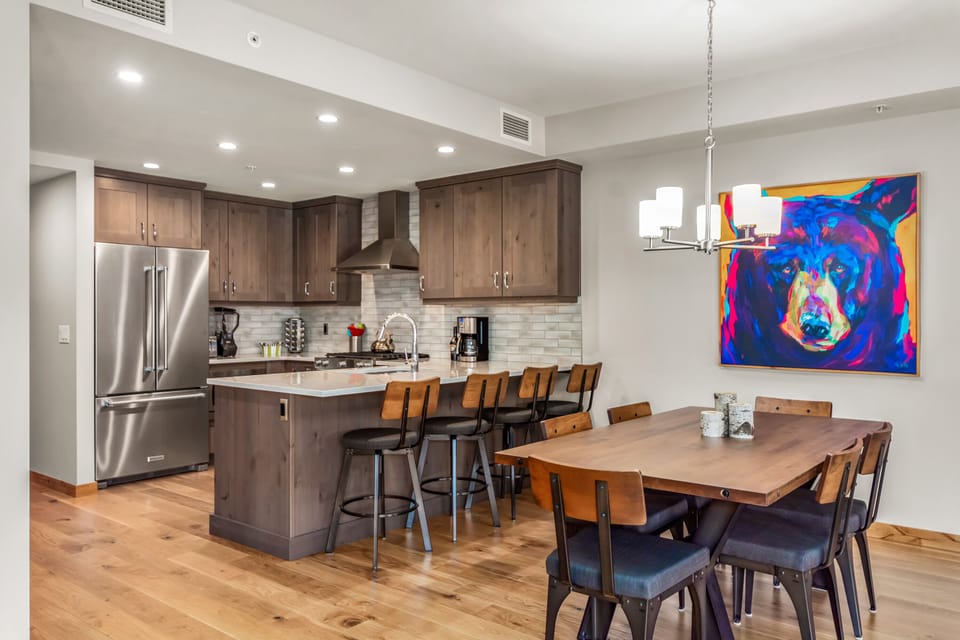 Kitchen and Dining Table