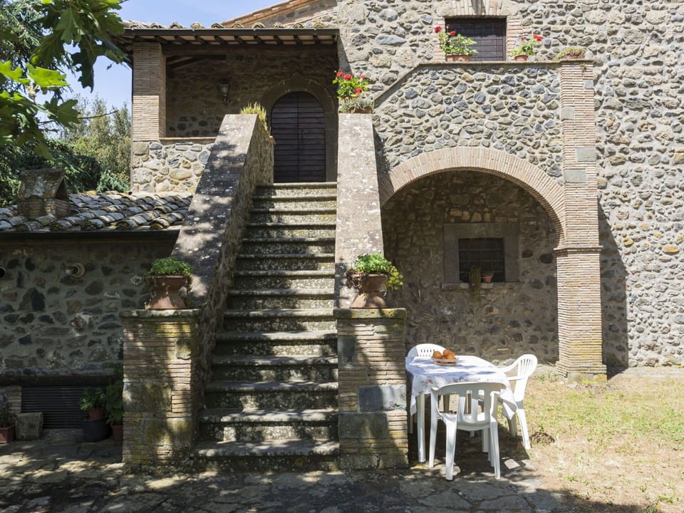 Plant, Building, Stairs, Door, Cottage, Chair, Window, Rural Area, House, Facade