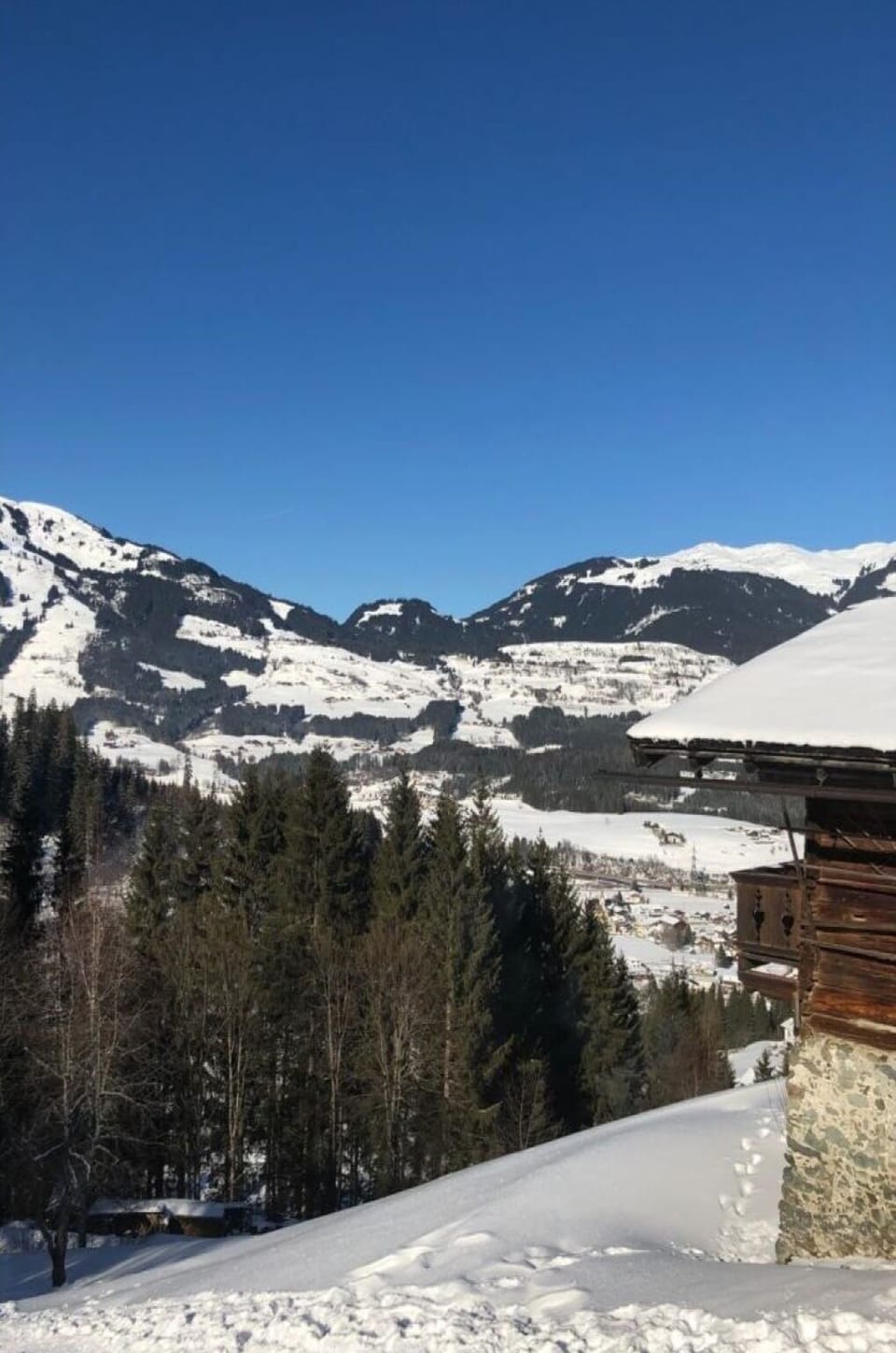Sky, Snow, Mountain, Cloud, Tree, Slope, Plant, Larch, Highland, Terrain