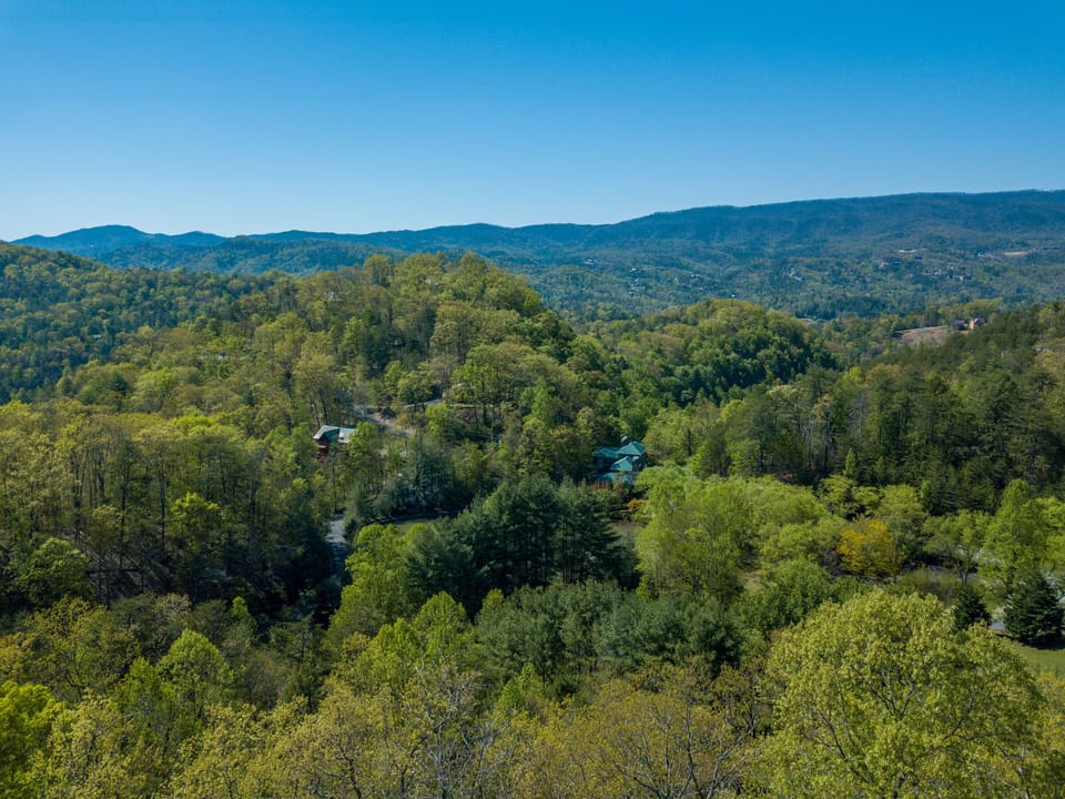 Smoky Mountain Cabin "Sunset View Chalet" - Mountain Views
