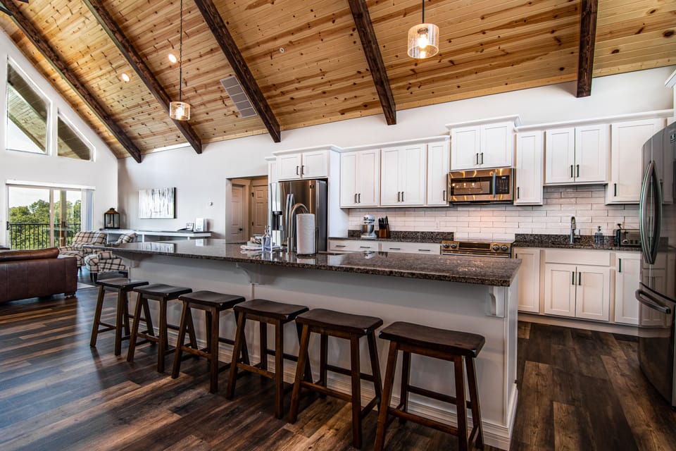 Stocked kitchen for your cooking needs