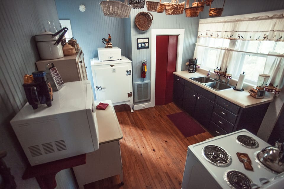 Fully equipped kitchen