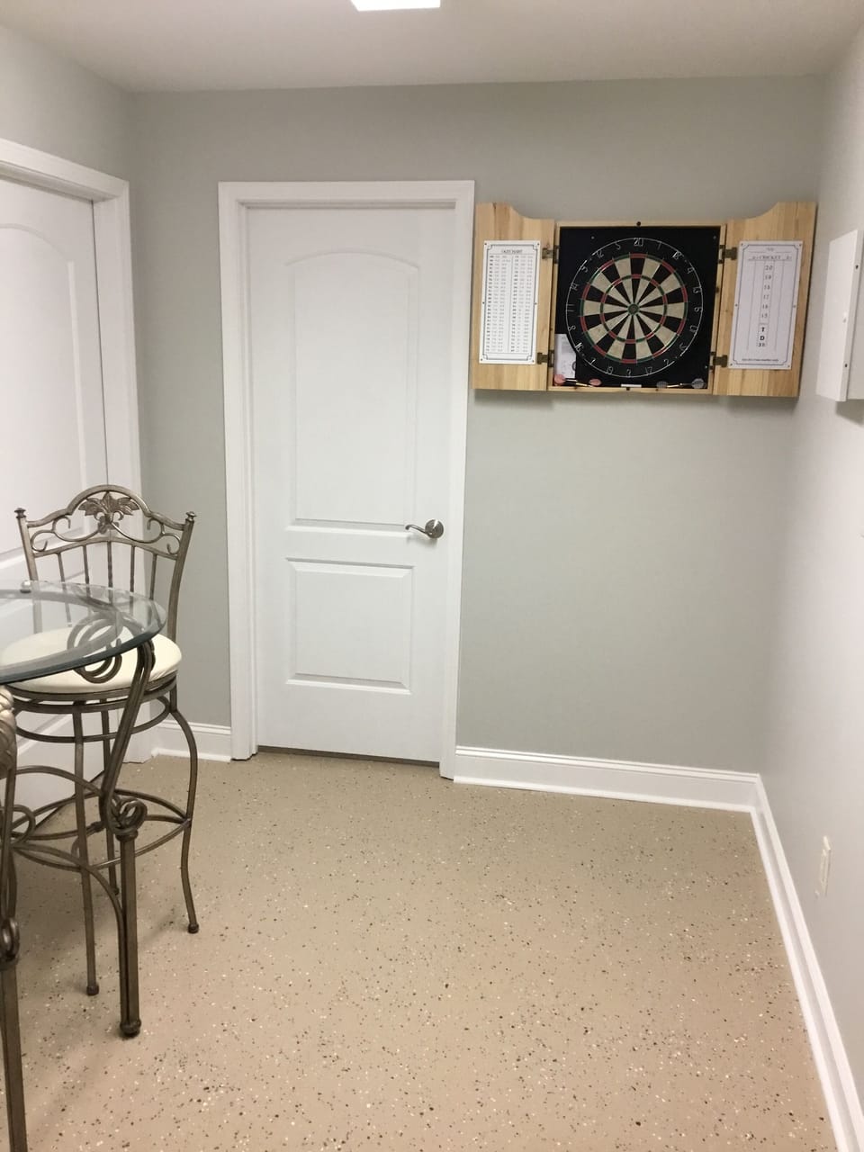 Dart board - lower level