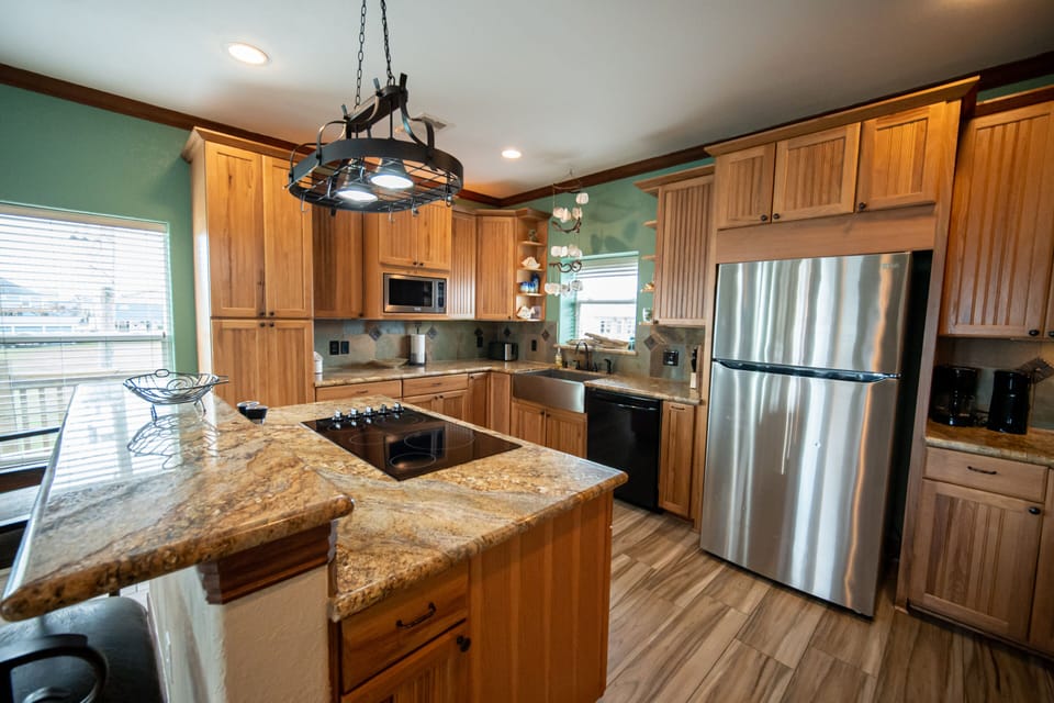 Fully equipped kitchen