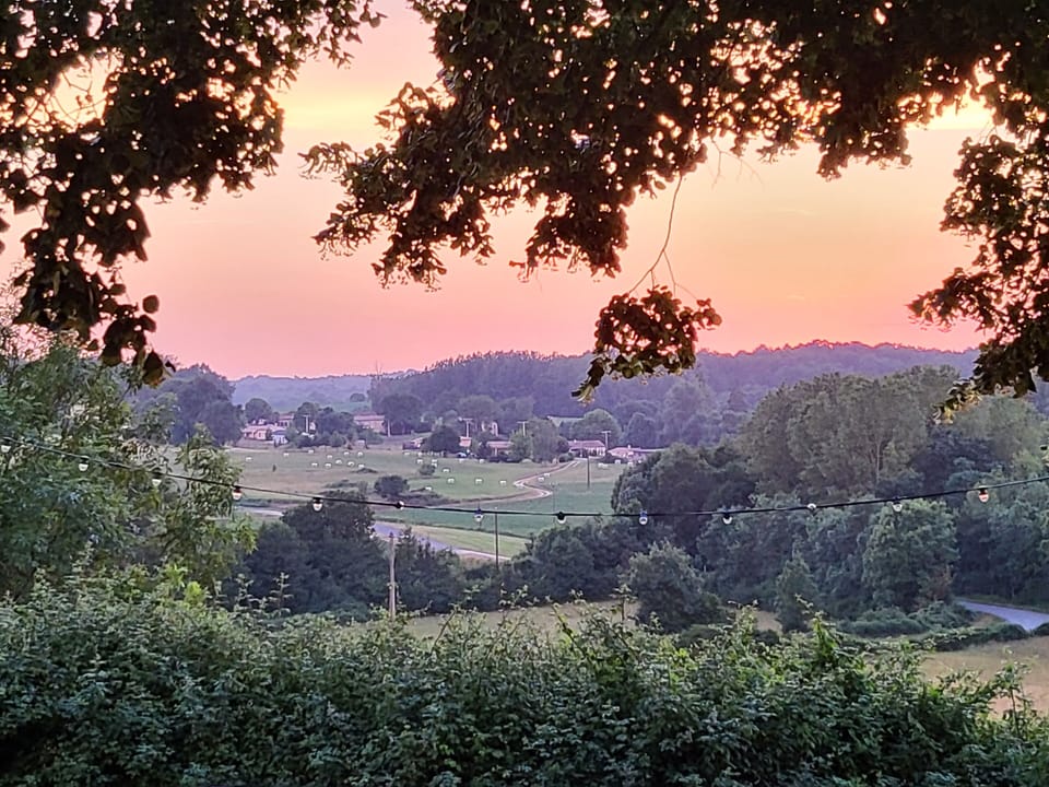 View from the local pub (Les 3 Promises) - a very short walk from Les Chenes