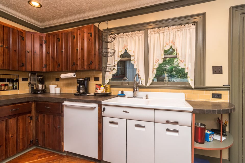 Kitchen is newly renovated