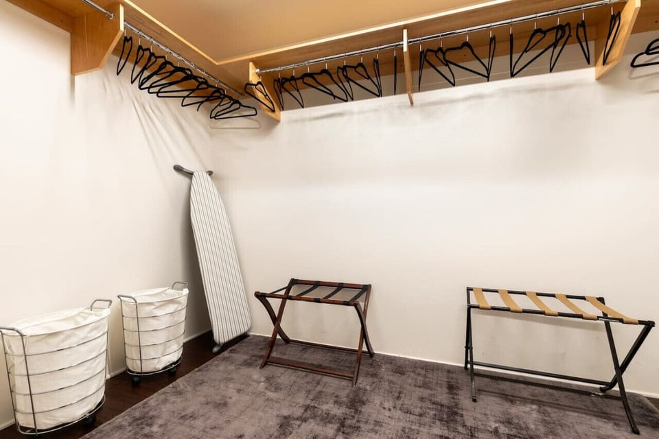 Master walk-in closet.