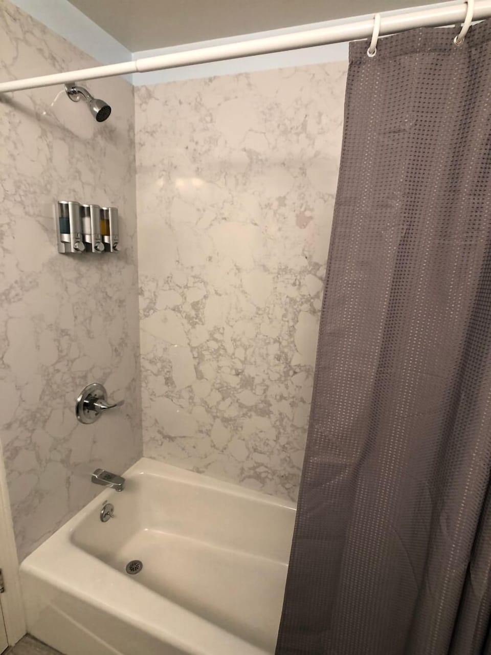 shower over tub