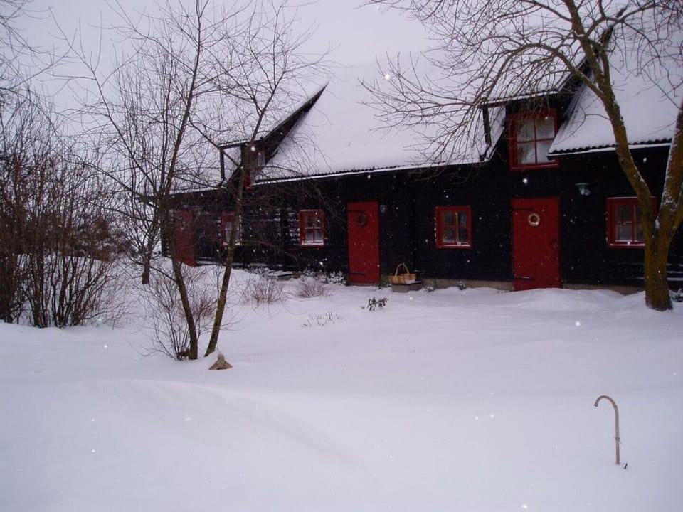 Barn at winter.