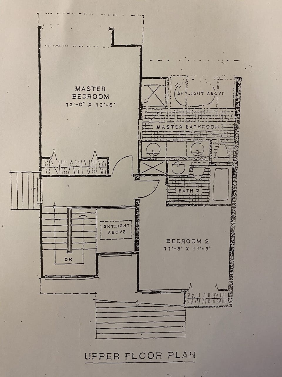 Upper Level Floor Plan