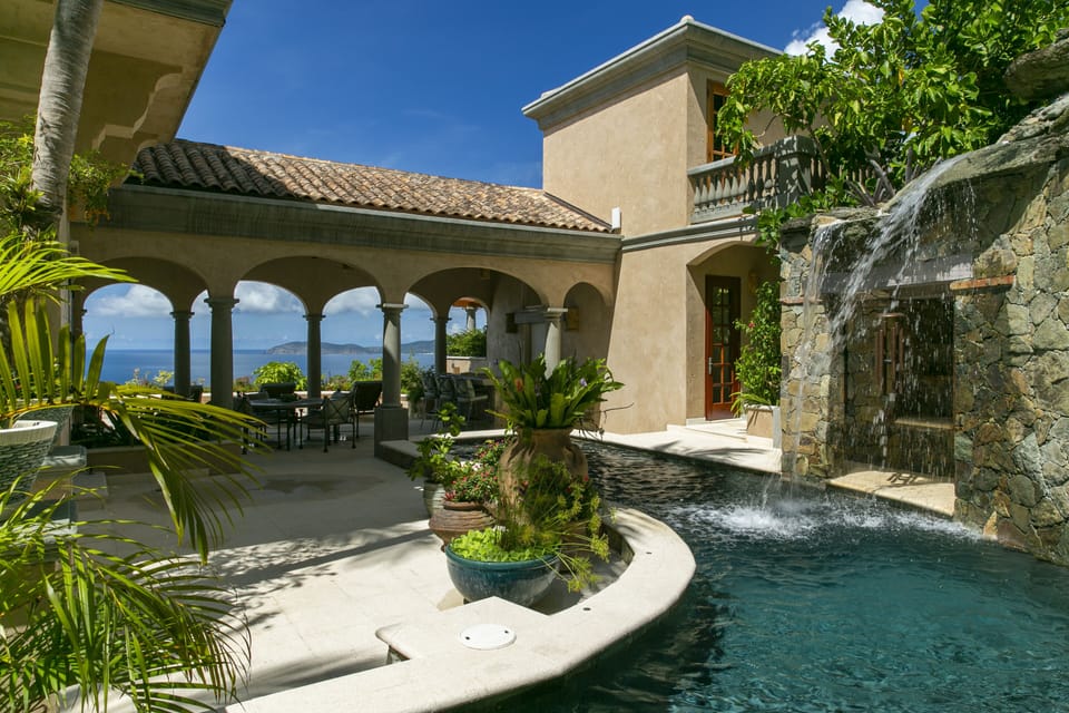Pool and outdoor bar