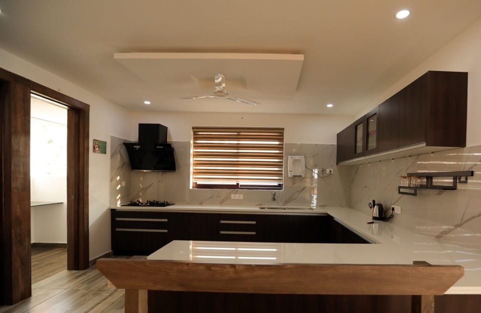 Fully equipped kitchen