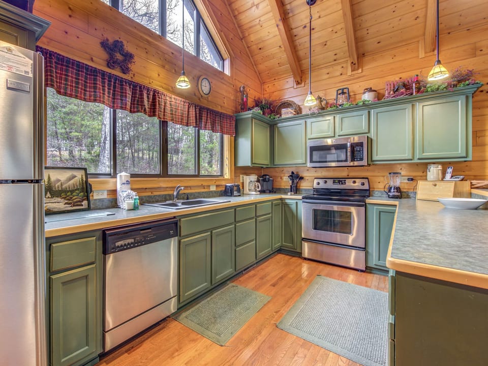 Kitchen with Dishwasher and Updated Appliances