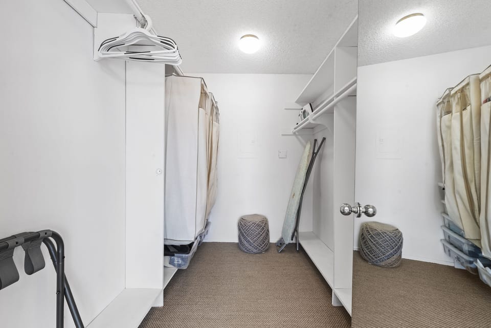 Primary walk-in closet