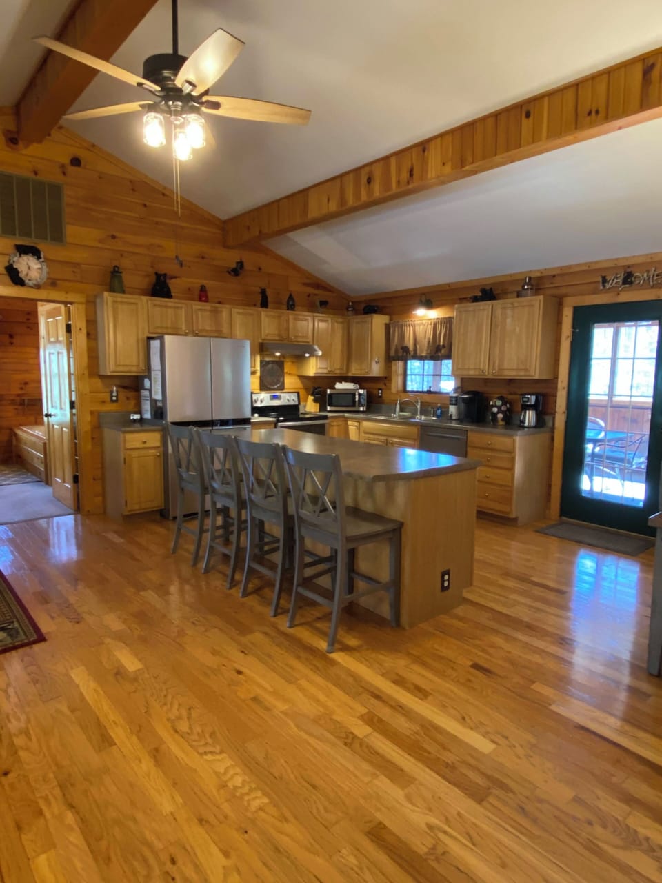 Large Kitchen Island with Seating for 4
