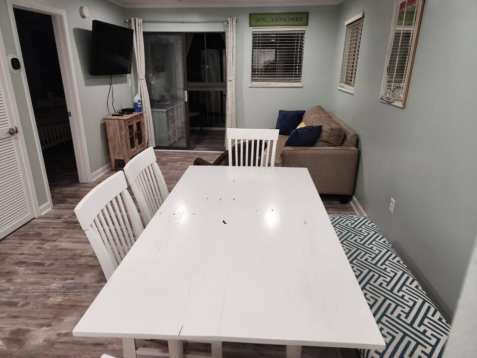 Dining Table with a bench seat