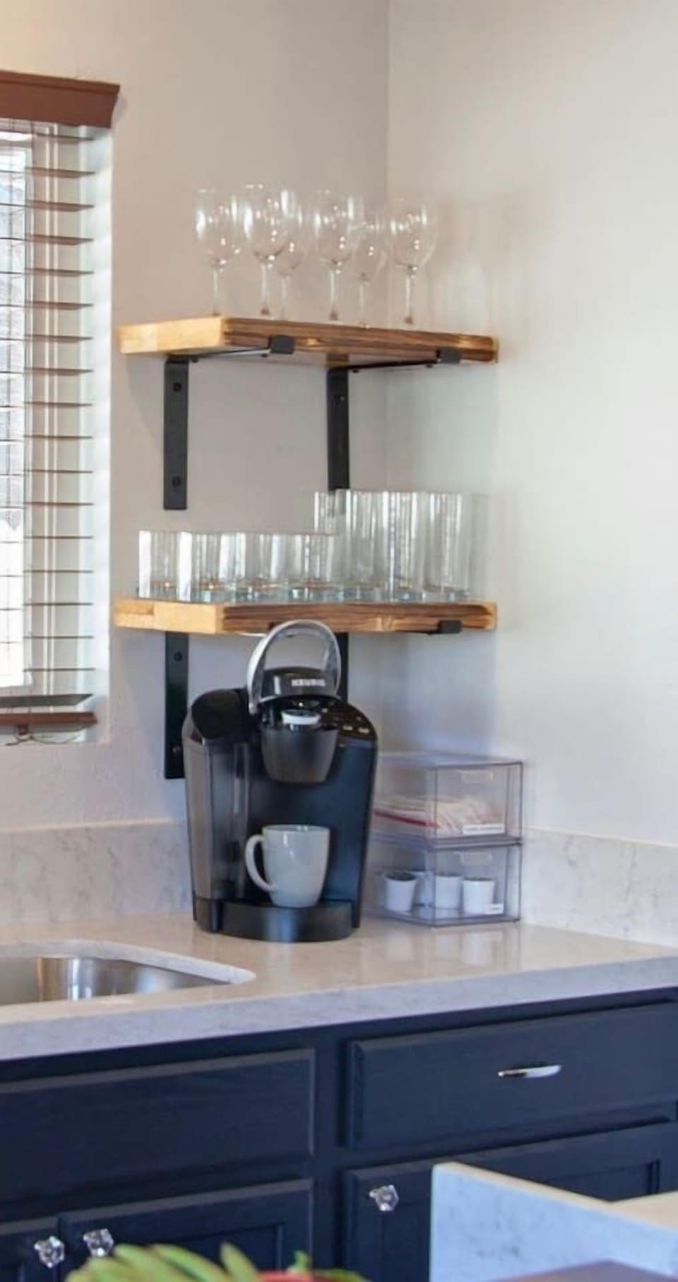 17. A Kuerig Allows Guests to Enjoy a Freshly Brewed Cup of Coffee.