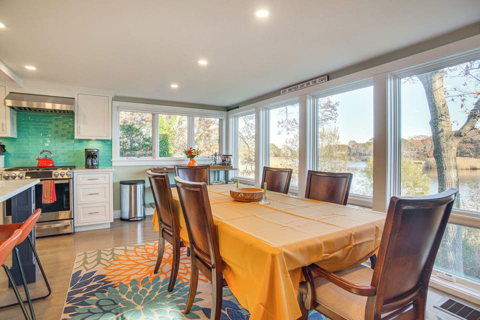Dining Area | Dishes & Flatware Provided | Water Views | 2-Story Home
