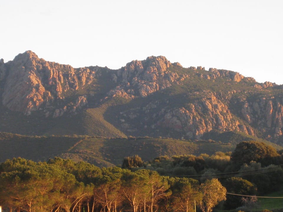 View From Terrace of Red Mountain