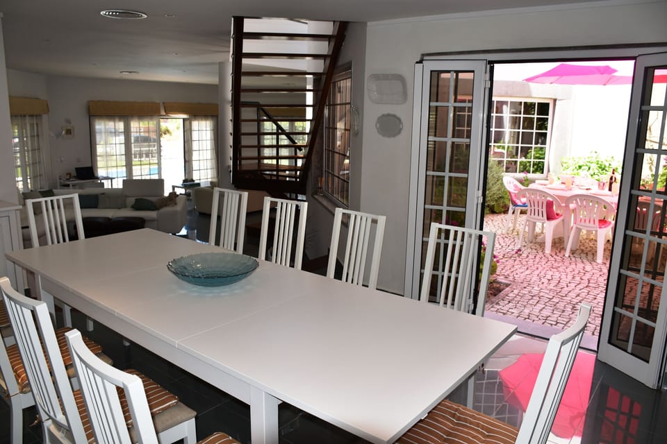 Inside dining area