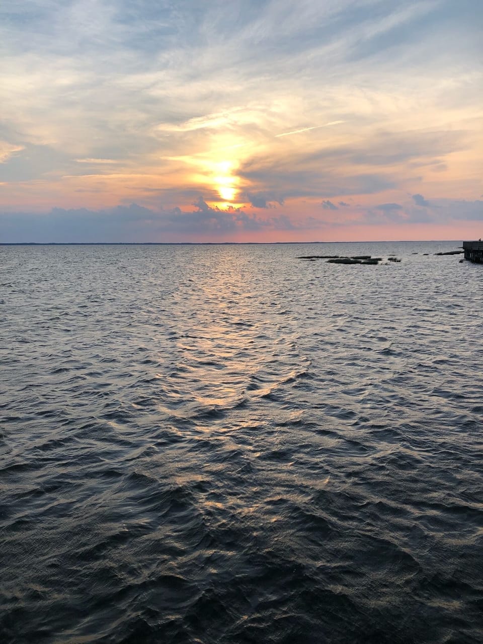 Bayside sunset 