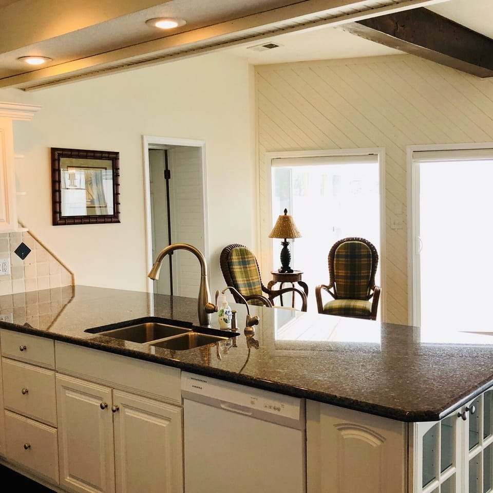 extra seating in dining area