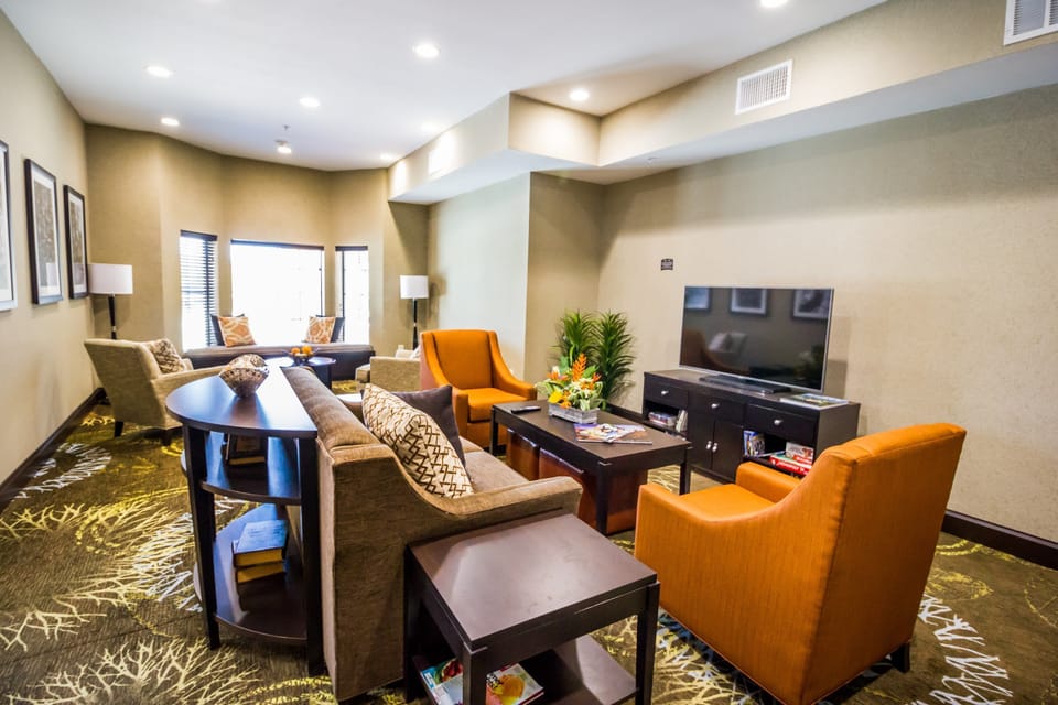 Catch up with loved ones at this great property.