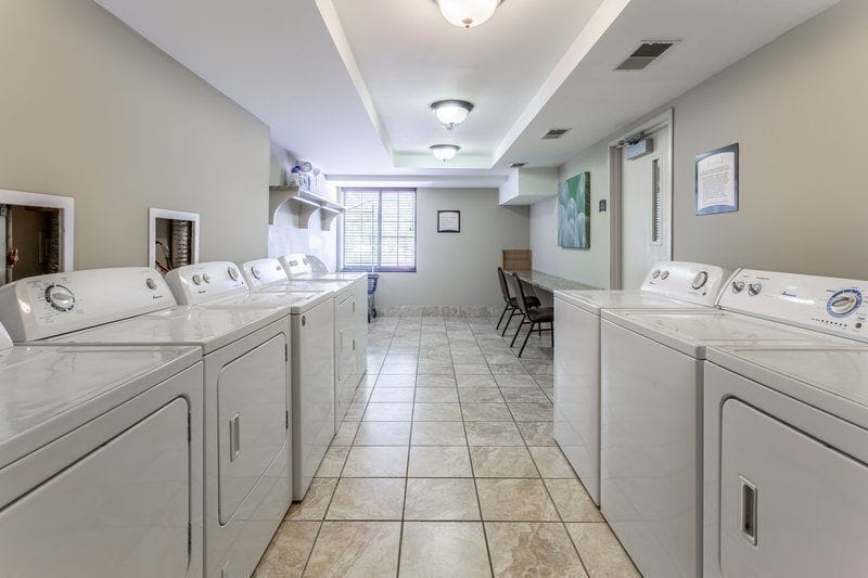 Convenient on-site laundry facilities allow you to freshen up your wardrobe effortlessly.