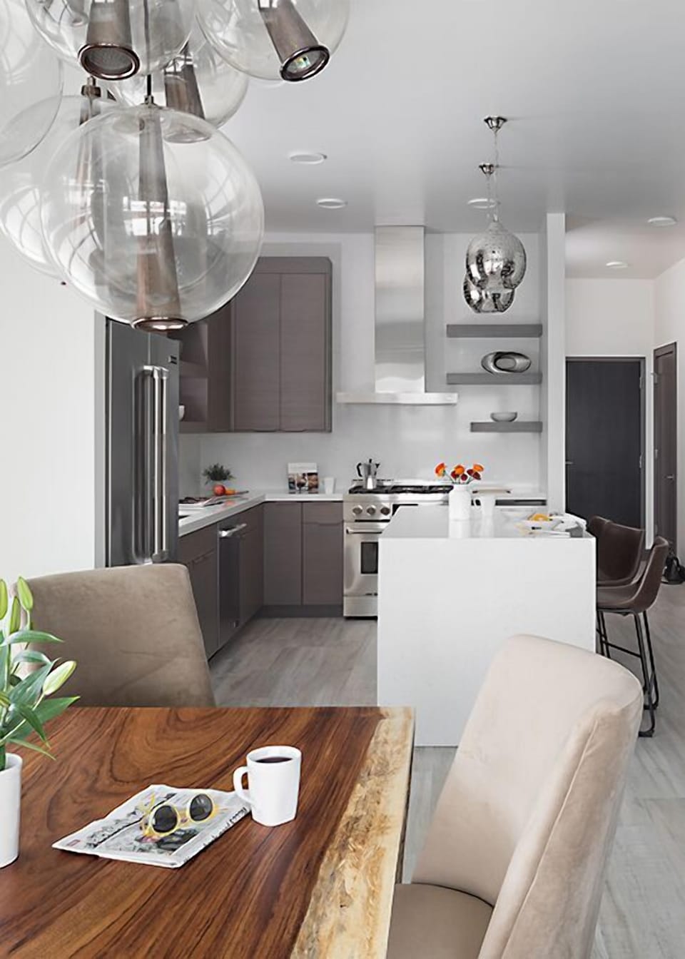 Kitchen - Penthouse on Glenwood 407 - Jackson Hole, WY - Luxury Villa Rental