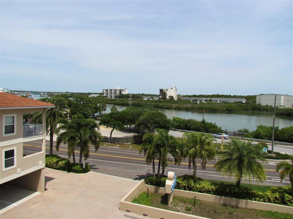 View of the intercoastal water of Indian Rocks from the front do - View of the intercoastal water of Indian Rocks from the front door and master bedroom!