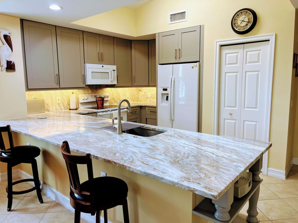 Newly renovated kitchen