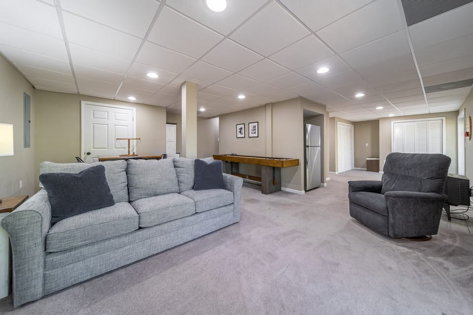 Lower level queen sofa sleeper