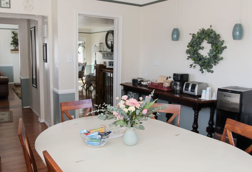 Dining Room, looking into living room