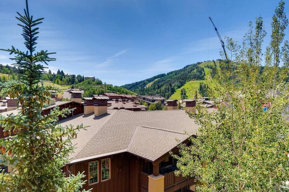 Bald Mountain From Deck and Jacuzzi 453