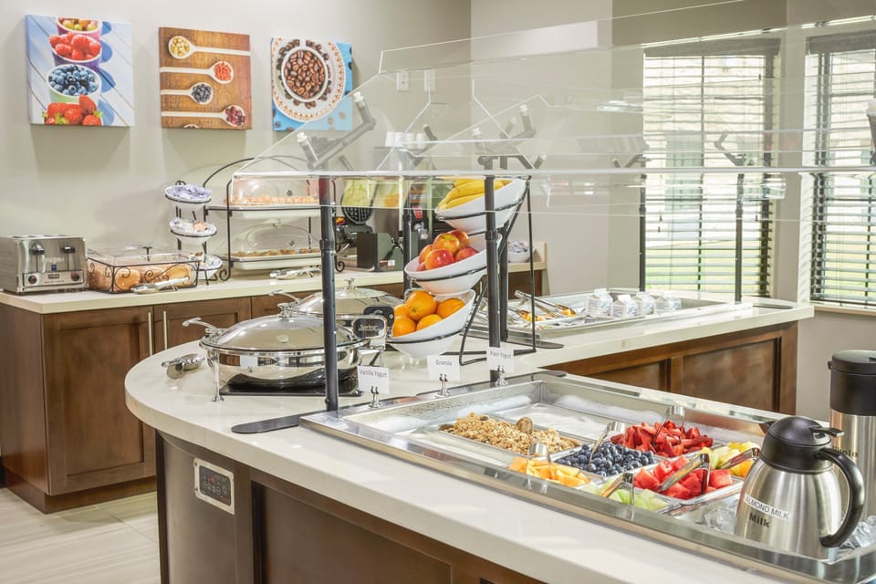 Enjoy a complimentary breakfast.