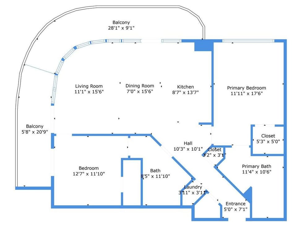 Unit L404 layout